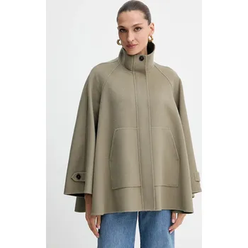 Dámský kabát Vlněný kabát MAX&Co. 2526086071200 zelená 91X, vel. 40