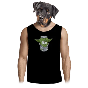 Pánské tílko Bastard Mr. Soda pánské tílko Black