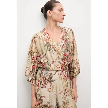 Dámská halenka Halenka Answear.LAB 93257.ilk béžová 80X, vel. M