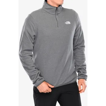 Pánská mikina Fleece mikina The North Face Glacier Fleece 1/4 Zip Jacket - tnf mid grey heather