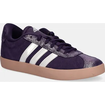 Chlapecká obuv Dětské tenisky adidas VL COURT 3.0 fialová barva, JS3485 45X, EUR 33