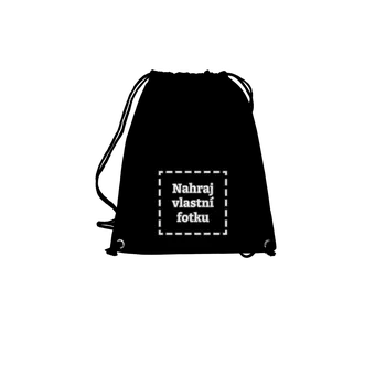 Sportovní vak Bastard Vlastní potisk vak Black