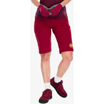 Cyklistické kalhoty Dámské cyklistické kraťasy Rocday Roc Lite - dark red