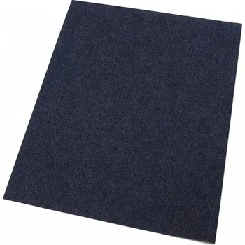 Nažehlovací záplaty riflové 17x43 cm - modrá temná