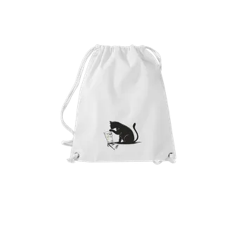 Bastard Kočka a sklenice vak White