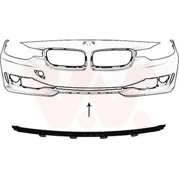 Lišta karosérie Ozdobná / ochranná lišta, mřížka chladiče VAN WEZEL 0693580