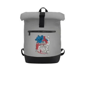 Městský batoh Bastard Jsem Čech batoh Grey Marl