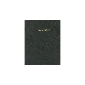NKJV Aquila Wide Margin Reference Bible, Black Calf Split Leather, Red-letter Text, NK744:XRM