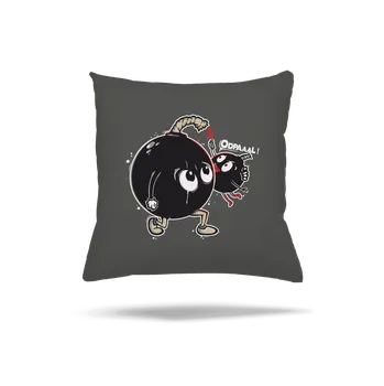 Polštář Bastard Bomby polštář Gray Pol