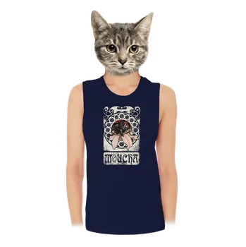 Bastard Moucha dámské tílko volné Navy