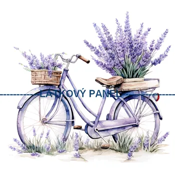 Látkový panel - Levandule - LE-82 Velikost: 60x60cm, Materiál: Kočárkovina