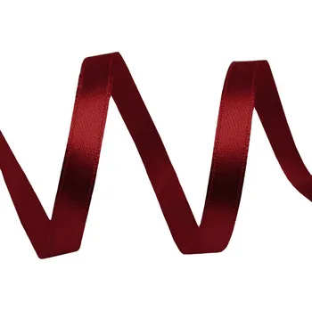 Stuha Atlasová stuha šíře 6 mm Varianta: 48 bordó tmavá, Balení: 22.5 m