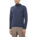 Pánská trekkingová mikina Salomon Essential Lightwarm Hoodie blue nights