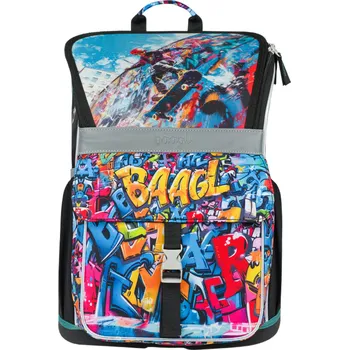 Školní batoh Baagl Školní aktovka Zippy Skatepark