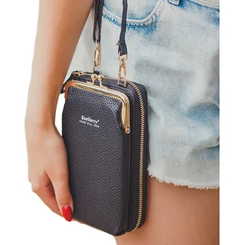 Kabelka Kabelka psaníčko Alessio , eko kůže černá