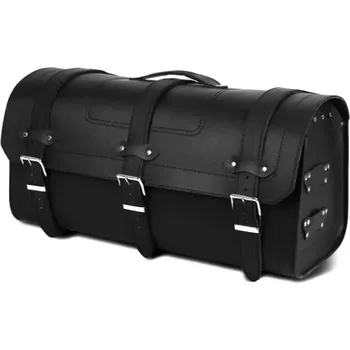 Zavazadlo na motocykl Kožený kufr na motorku TXR VR10A (šířka 60 cm), chopper, cruiser