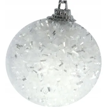 Vánoční dekorace Vánoční Koule zdobená Sada 5 cm 6 ks vánoční dekorace ozdoby vánoční