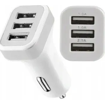 AUTOMOBILOVÁ NABÍJEČKA DO ZAPALOVAČE 3 x USB