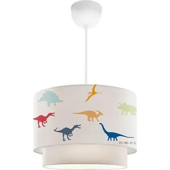 Dětské svítidlo Dětský lustr CANDY 1xE27/40W/230V bílá/pestrobarevná