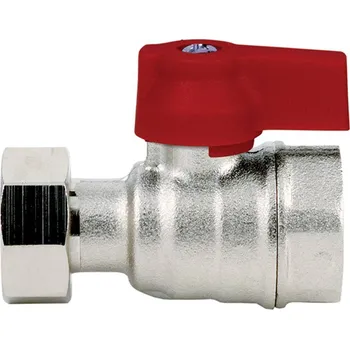 Vodovodní kohout PINTOSSI kohout kulový FF 3/4" - červený
