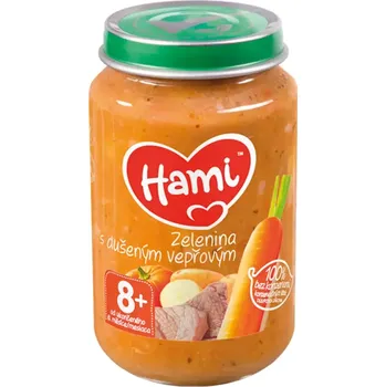 Hami Zelenina s dušeným vepřovým masem 200 g