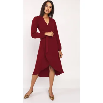 Dámské šaty Dámské šaty Lanti Classic Lanti tmavě červená 1516986