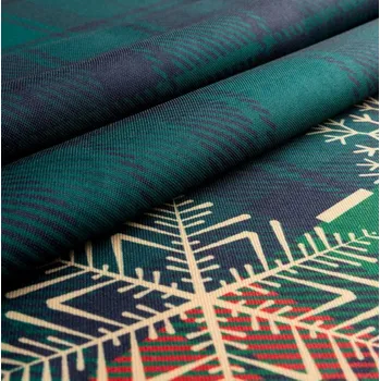 ubrus Ubrus STAR zelený / červený