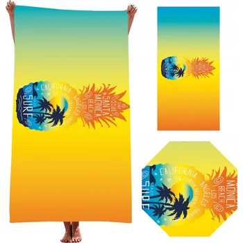 Plážová osuška Łóżkoholicy 140 cm mikrovlákno