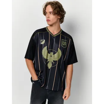 Pánské tričko Tričko s potiskem Los Angeles Football Club - S - House - černá - 137GG-99X