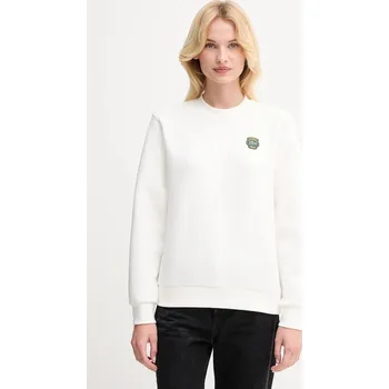 Dámská mikina Mikina Lacoste dámská, béžová barva, s aplikací, SF8006 01X, vel. 40