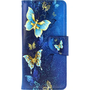 Pouzdro na mobilní telefon Pouzdro Xiaomi Redmi Note 14 knížkové Kouzelní motýlci (kryt neboli obal na Xiaomi Redmi Note 14)