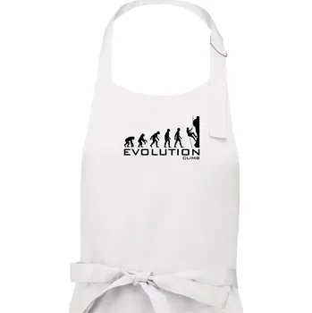 Kuchyňská zástěra Evolution Climb - Dámská zástěra na vaření - Univerzální velikost ( Bílá )