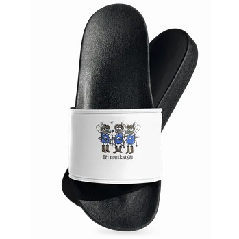 Pánské pantofle Bastard Tři muškatýři pantofle White