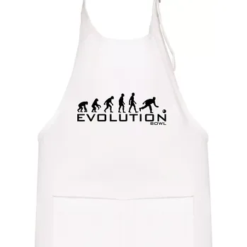 Kuchyňská zástěra Evolution Bowl - Dětská zástěra na vaření - Univerzální velikost ( Bílá )