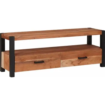 Komoda vidaXL Televizní skříň Hnědá 110 x 30 x 40 cm masivní akáciové dřevo [4104010]