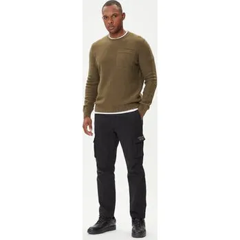 Pánský svetr Aeronautica Militare Svetr 252MA1586UL00904 Zelená Regular Fit XXL