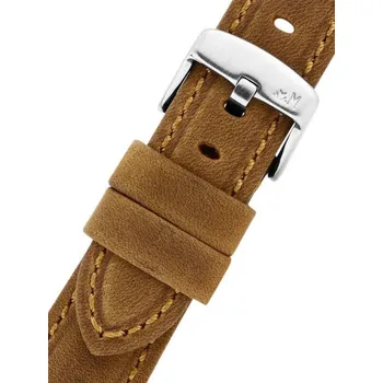 Kožený řemínek Morellato Perugino 6121D71.037 M, hnědý - 24 mm