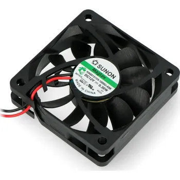 Počítačové chlazení Ventilátor 12V 60x60x15mm 2 vodiče