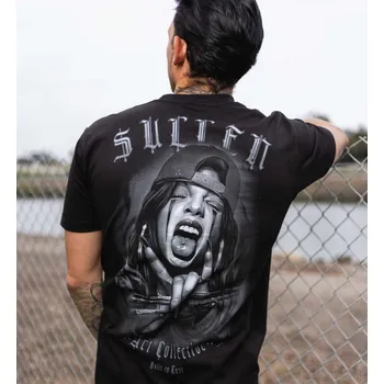 tričko hardcore pánské - ROCK OUT - SULLEN - SCM6434_BK - 4XL