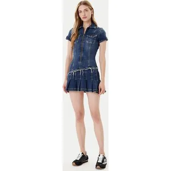 Oblečení a móda Guess Džínové šaty W5YK71 D4H1D Modrá Regular Fit XS