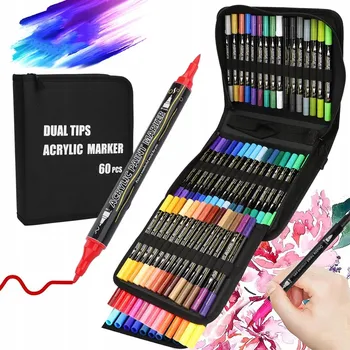 POPISOVAČE FIXY , FIXY , VODĚODOLNÉ FIXY , 60 KS