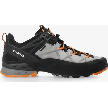 Pánská treková obuv Nástupové boty AKU Rock DFS GTX - grey/orange
