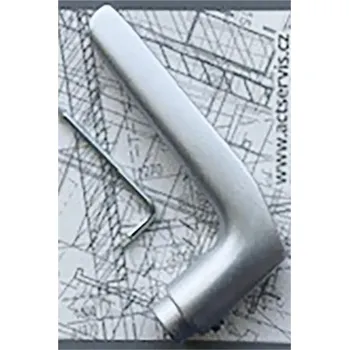 Dveřní kování Klika Monte F1 bez čtyřhranu