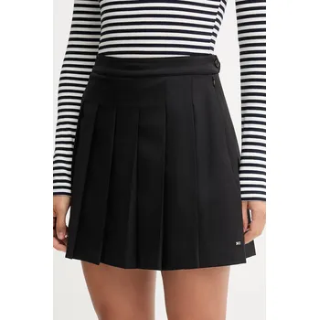 Dámská sukně Vlněná sukně Tommy Hilfiger WW0WW48354 černá 99X, vel. 38