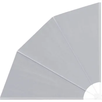 Stínicí technika Zástěna na balkon Šedá 160 x 160 cm Polyester