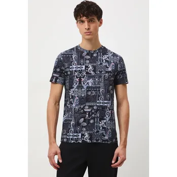 Pánské tričko Bavlněné tričko Medicine pánské, tmavomodrá barva RW25-TSM312 59A, vel. L