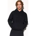 Černá basic mikina s kapucí - XS - House - černá - 662GB-99X