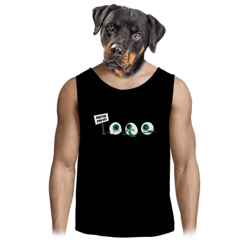 Pánské tílko Bastard Pastva pro oči pánské tílko Black