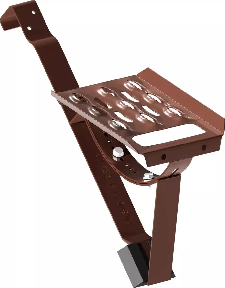 KROKSET WEST - střešní stoupací nášlapný SET, hnědá