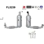 Filtr pevnych castic, vyfukovy system AS FL5239